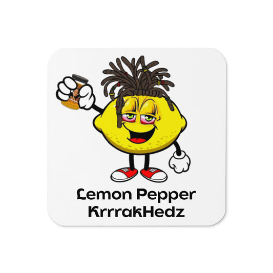 Lemon Pepper KrrrakHedz Coaster