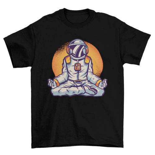 The Meditating Astronaut T-shirt