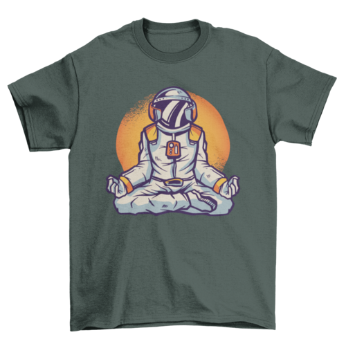 The Meditating Astronaut T-shirt
