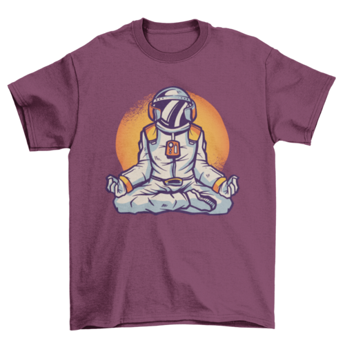 The Meditating Astronaut T-shirt