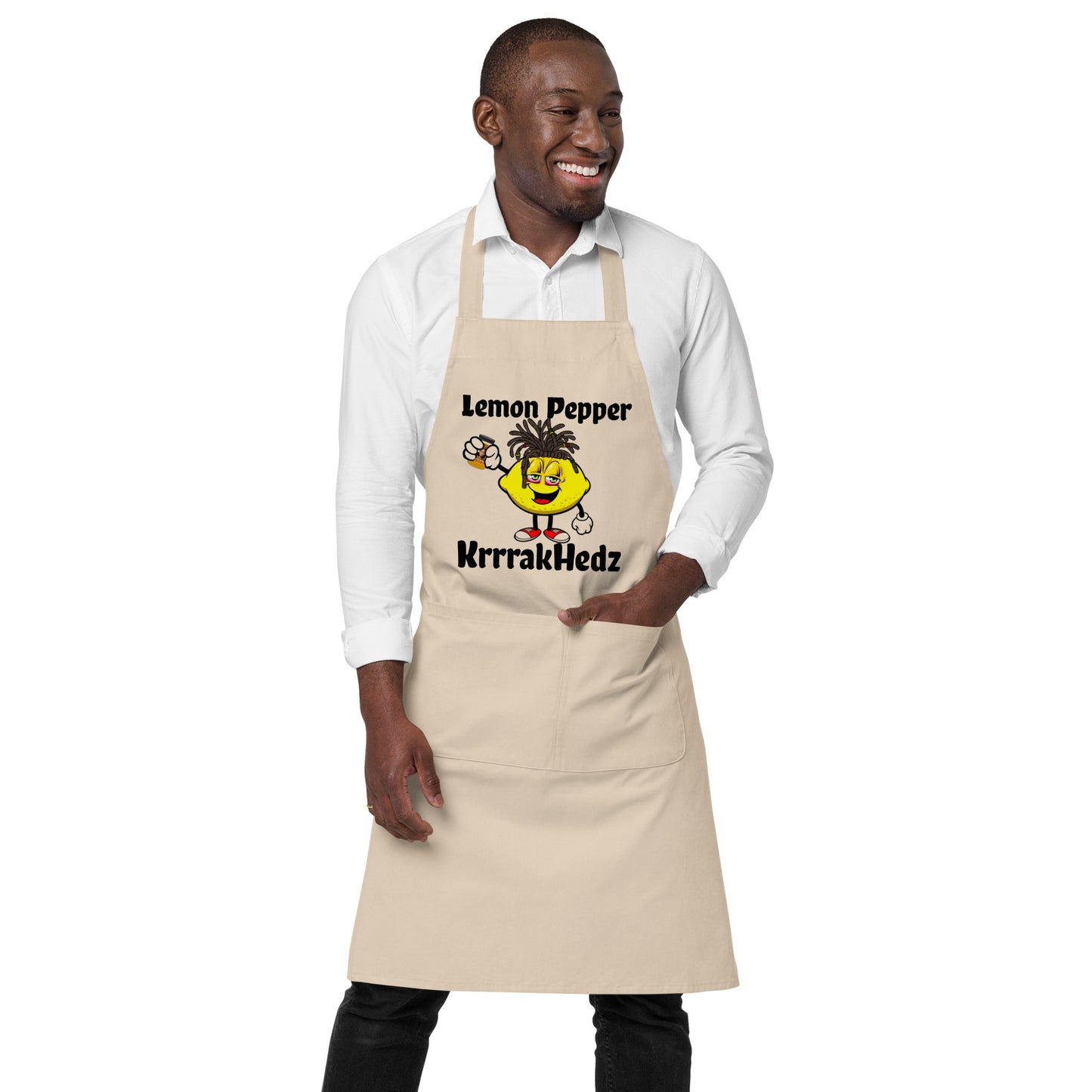 Lemon Pepper KrrrakHedz Apron